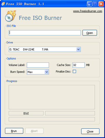 making bootable cd from iso